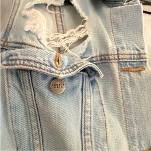 Neon Blonde Light Wash Jean Jacket